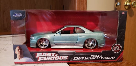  Jada Toys Fast & Furious Brian's 2002 Nissan Skyline