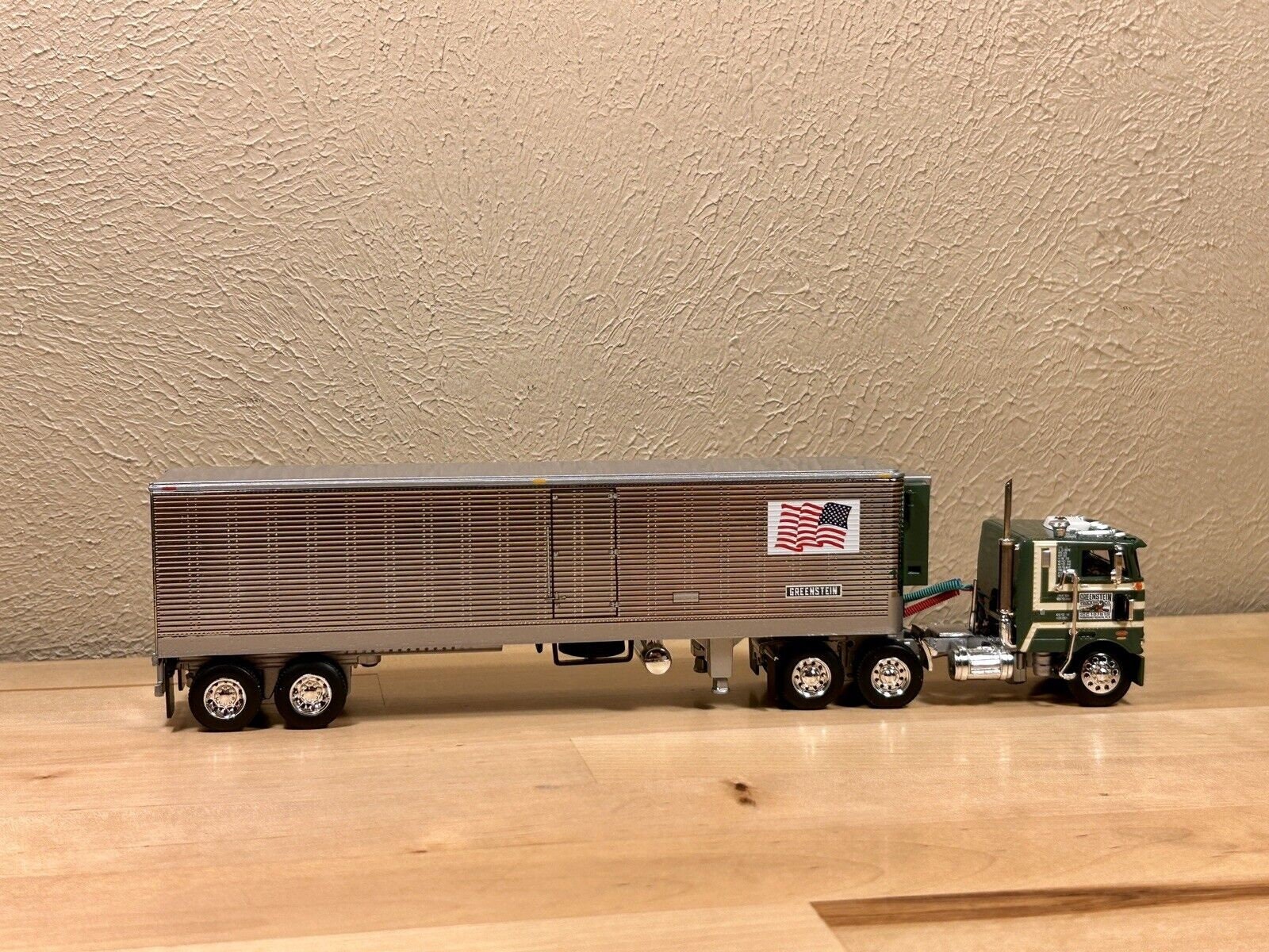 Peterbilt 352 COE Sleeper & Reefer Trailer verde modelo - Etsy España