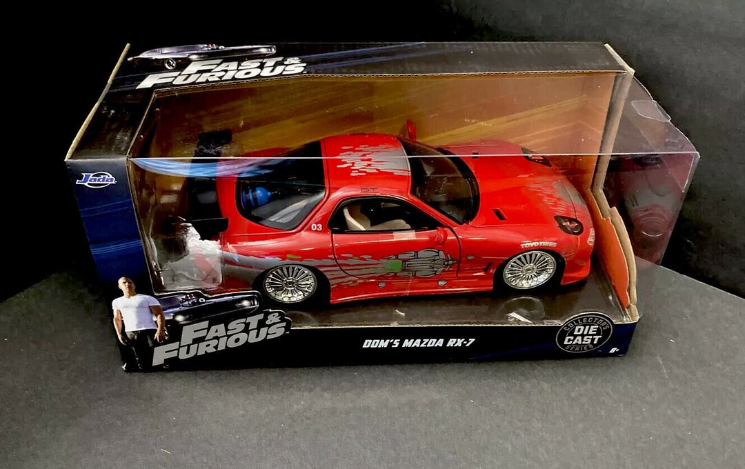 Voiture miniature Dom's Mazda RX-7 Fast and Furious 1 Jada 1/24 – Motors  Miniatures