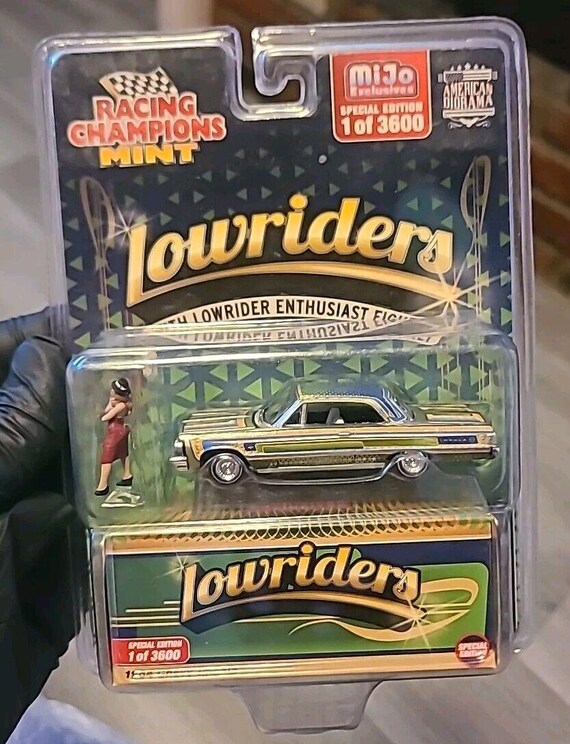 1964 Chevrolet Impala Lowrider Green W figurine 1 64 Scale Diecast Model by RACING CHAMPIONS RCCP1014 limited Edition Etsy Australia