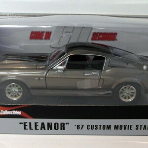 1:32 Alloy Diecast Classic Ford Mustang GT 1967 GT500 Vintage