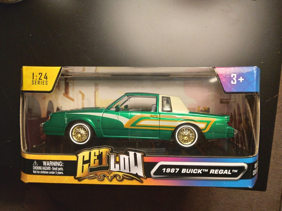 MOTORMAX GET LOW 1987 BUICK REGAL LOWRIDER 1/24 DIECAST MODEL - Foto 11