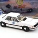 GREENLIGHT 42950 A 1982 FORD MUSTANG SSP 1/64 TEXAS POLICE CAR BLACK WHITE