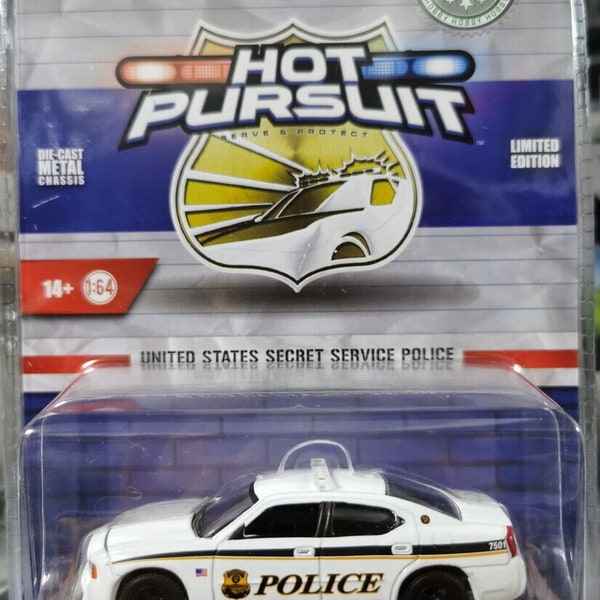 Greenlight 1/43 - Dodge Charger Police 2008 - Chile Green - Collection