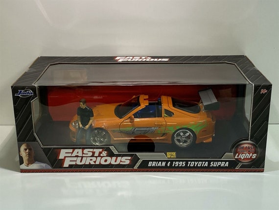 Jada - Toyota Supra Orange 1995 - Fast And Furious 1:24