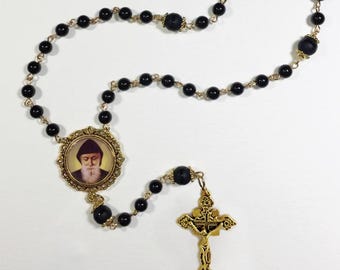 Saint Charbel Rosary without Charm