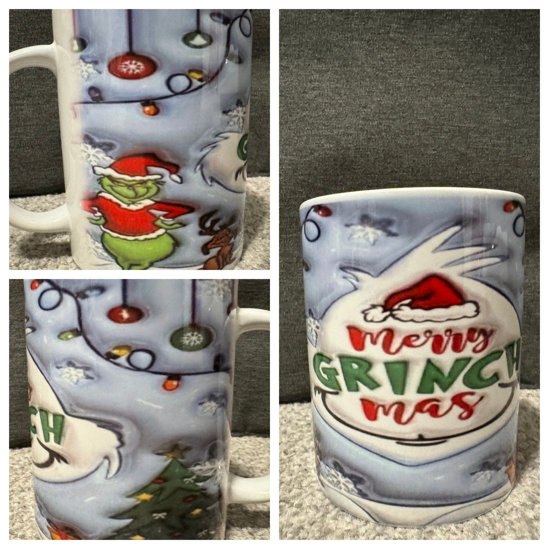 Christmas Mug, Grinchmas Mug, Grinch Inspired Mug, Fun Christmas Mug ...