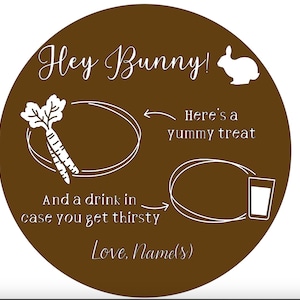 Personalized Bunny Tray, Easter Bunny Tray, Easter Bunny Snack Board, Custom Easter, Personalized Easter Bunny Board, Bunny Treat