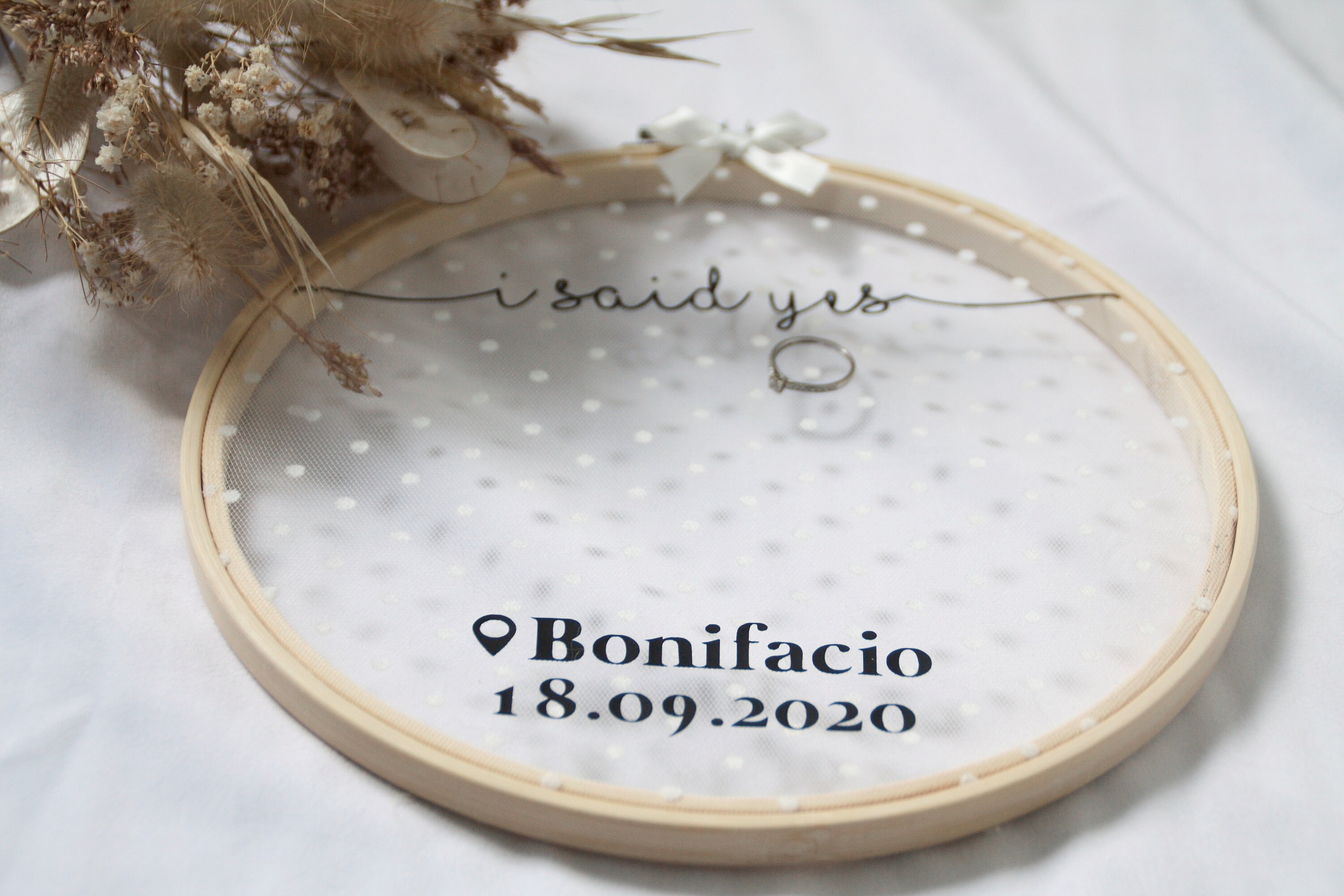 Tambour Personnalisable, Idée Cadeau, Mariage, Décoration Enfant