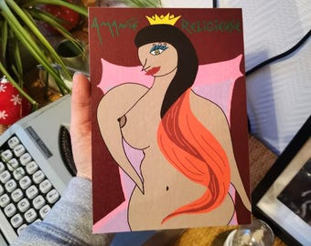 Illustration au format A5