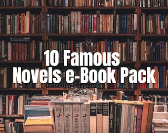 English Literature Classics | 10 Famous Novels e-Book Bundle (EPUB)