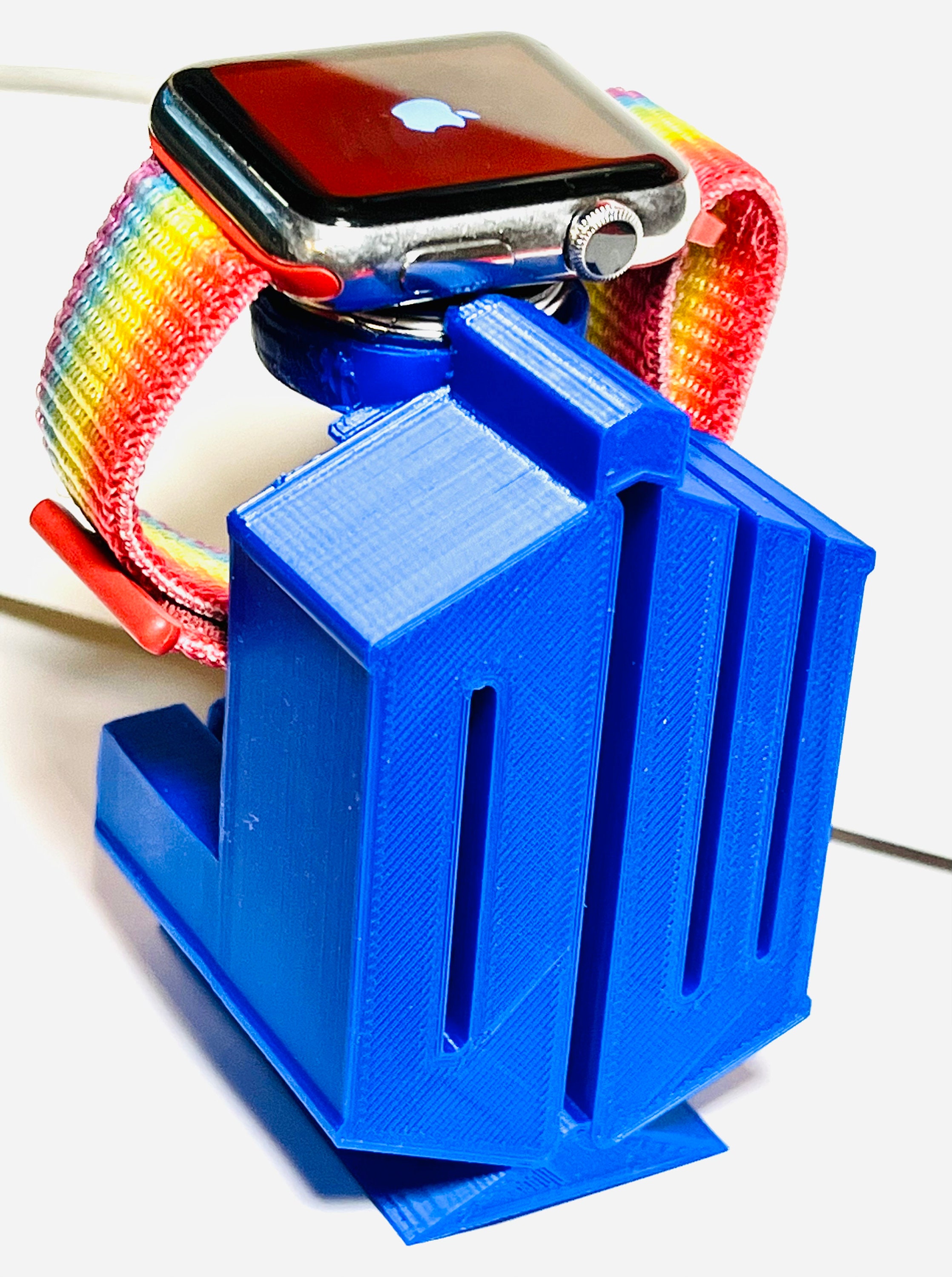 Doctor Who Logo Tardis Novelty Apple Watch Charging Stand 3D Printed - Etsy