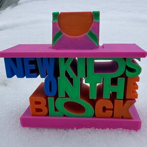 NKOTB Watch Stand in Neon Mix colors
