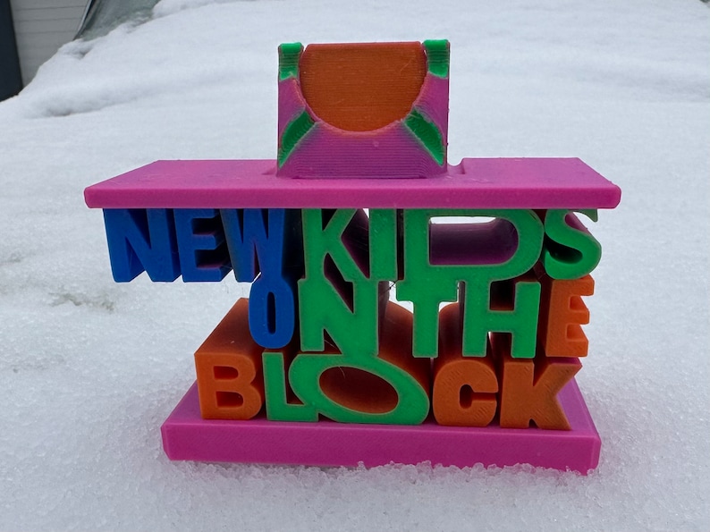 NKOTB Watch Stand in Neon Mix colors