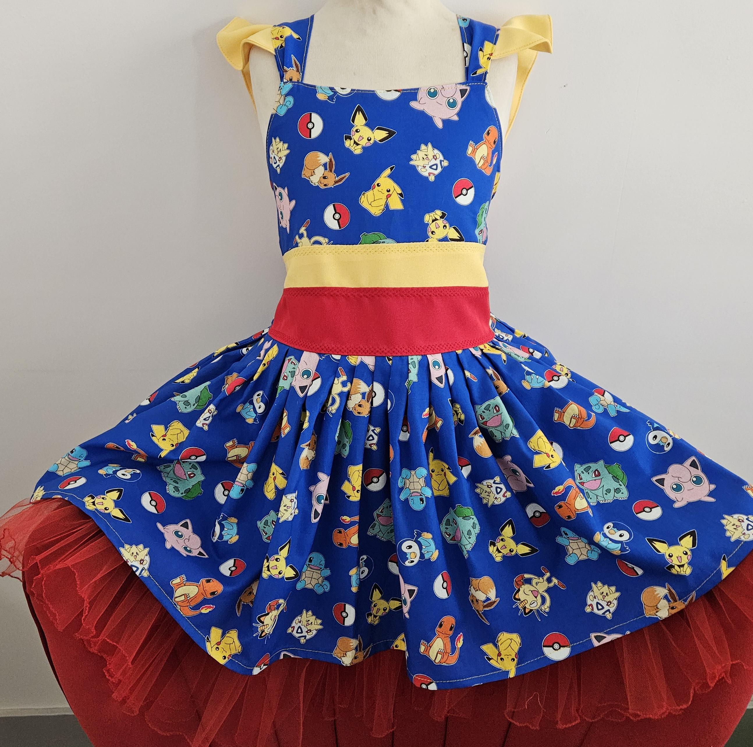 Pikachu Dress Girl - Etsy Australia Pikachu Dress Girl - Etsy Australia