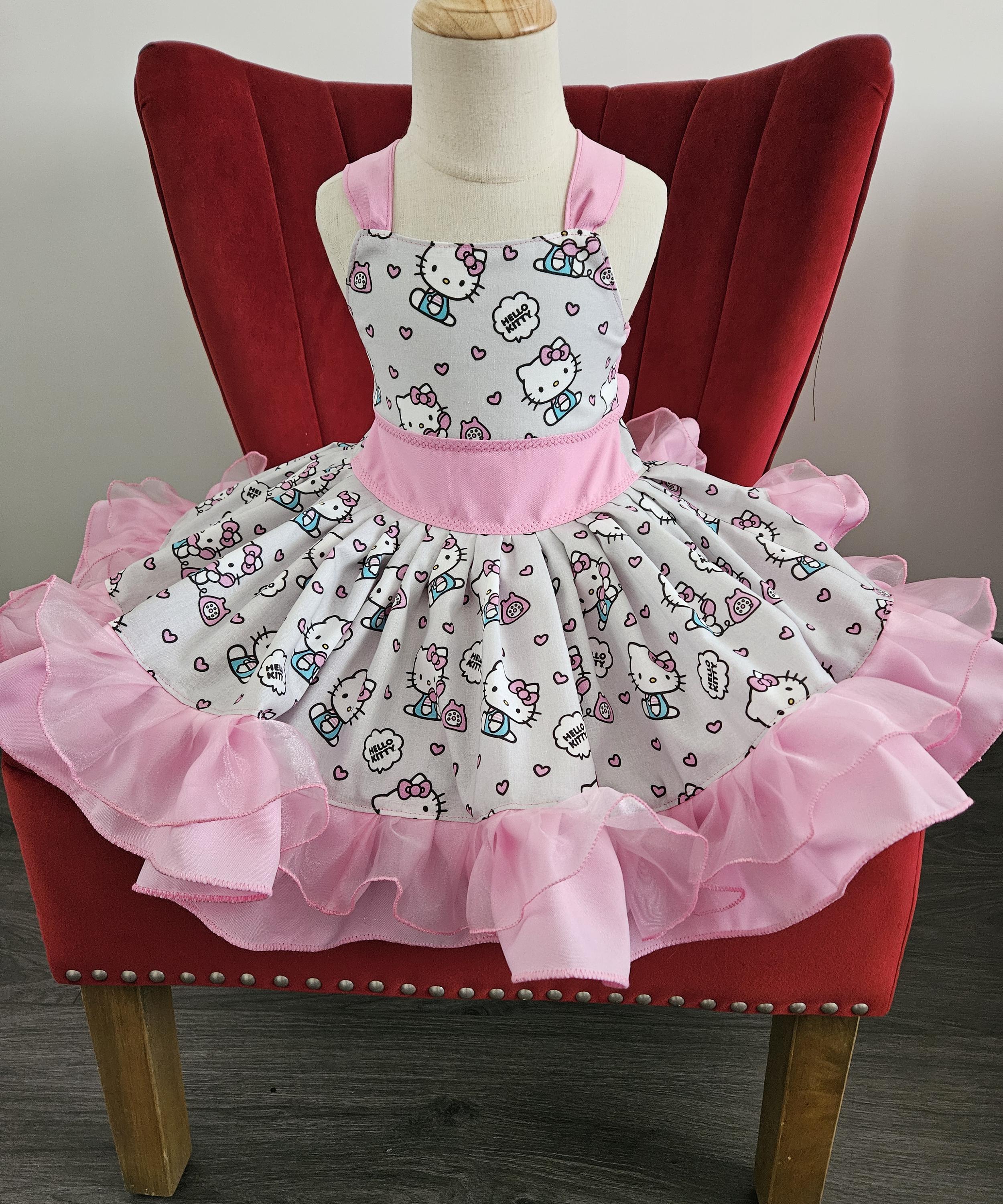 green emerald velvet dress Back To School Dresses | Cute Kitten Dress main image 0