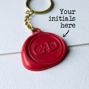 Porte-clés Taskmaster personnalisé avec initiales - porte-clés/cadeau avec breloques pour sac ou bas de Noël