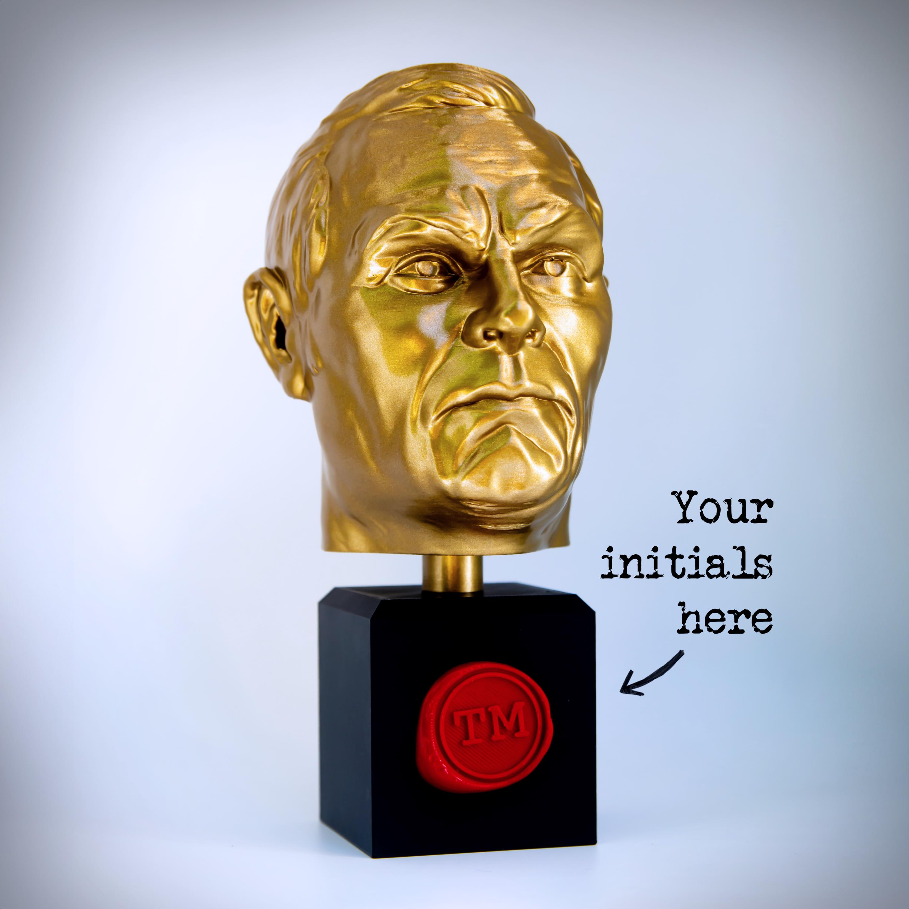 Taskmaster Trophy Replica - Small/large - Greg Davies' Glorious Golden ...