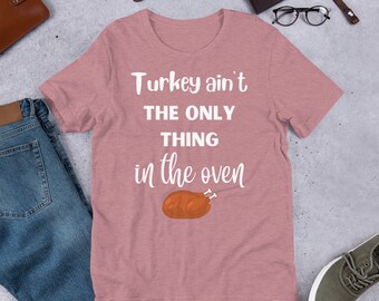Graviditetspresent, kalkon, kalkon, Thanksgiving, gravid, Thanksgiving, mamma