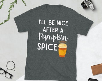 Pumpkin Spice Shirt, Pumpkin Spice Tee, Pumpkin Latte Shirt, Cute Fall Shirt, Fall Graphic Tee, Pumpkin Shirt, Pumpkin Spice Seizoen