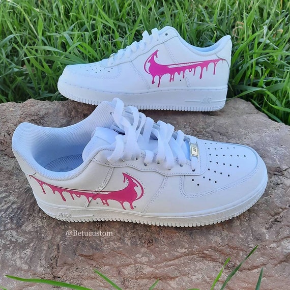 air force 1 pink drip