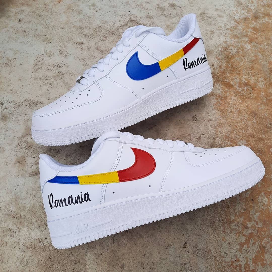 Air Force 1 romania Custom Sneaker AF1 - Etsy