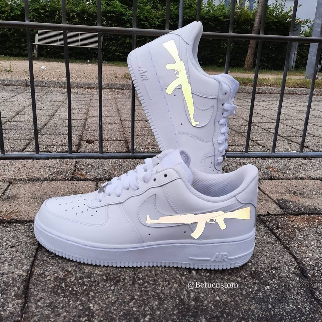 Nike Airforce 1 reflective AK Custom Sneaker