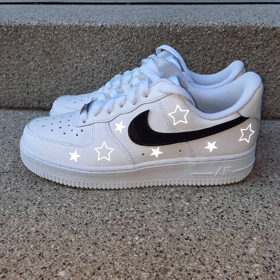 Nike Airforce 1 Stars Etsy España