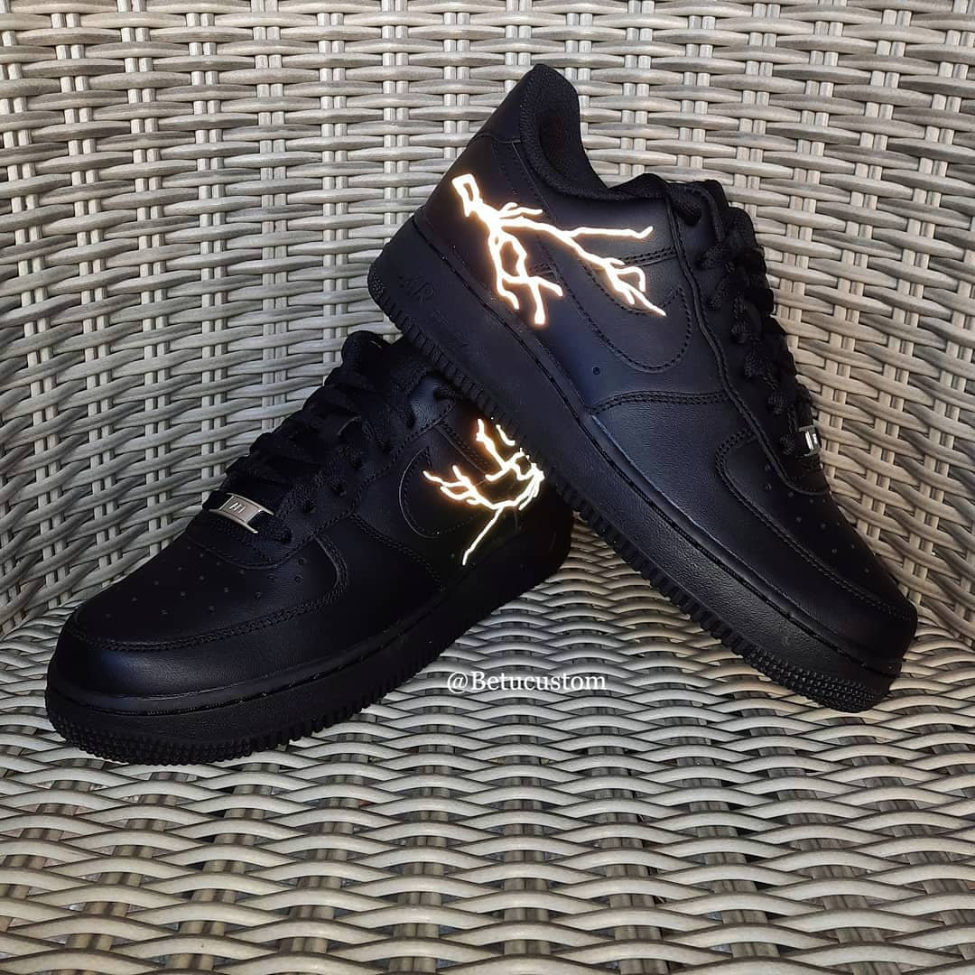 Custom Lightning Nike AF1 