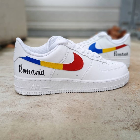 Air Force 1 romania Custom Sneaker AF1 - Etsy