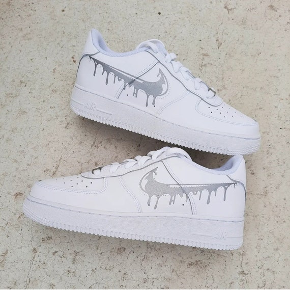 Nike Air Force 1 drip Two Reflective Custom 