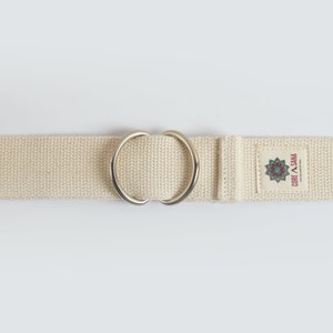 Core Asana Purple Yoga Straps Yoga Belt Hand stitched belts Yoga Stretching Straps Yoga Stretch Belt Gifts for Her image 6