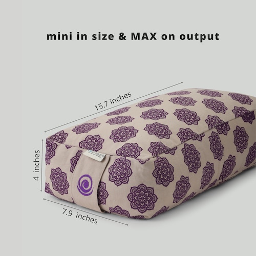 Yoga Bolster Mandala Print Rectangular Bolster Pillow Yoga Etsy