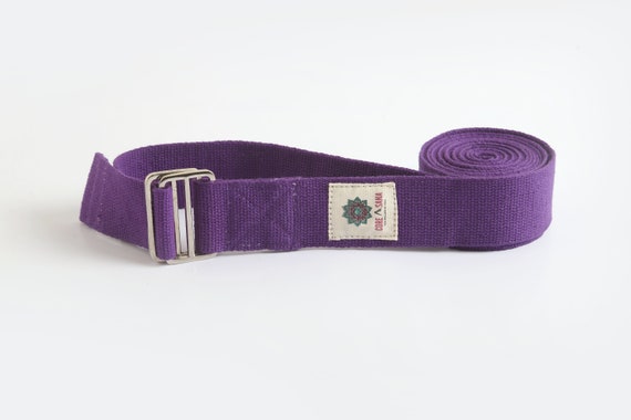 Core Asana Purple Yoga Straps Yoga Belt Hand Stitched Belts Yoga Stretching  Straps Yoga Stretch Belt Gifts for Her -  Canada