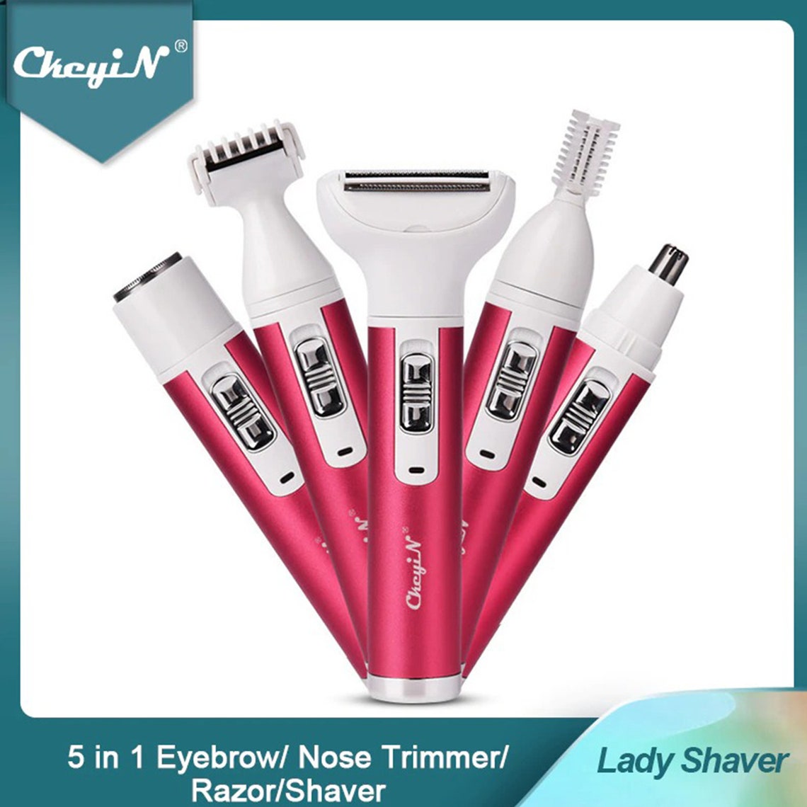 Razor Painless Hair Removal Epilator Shaving Machine Face Etsy