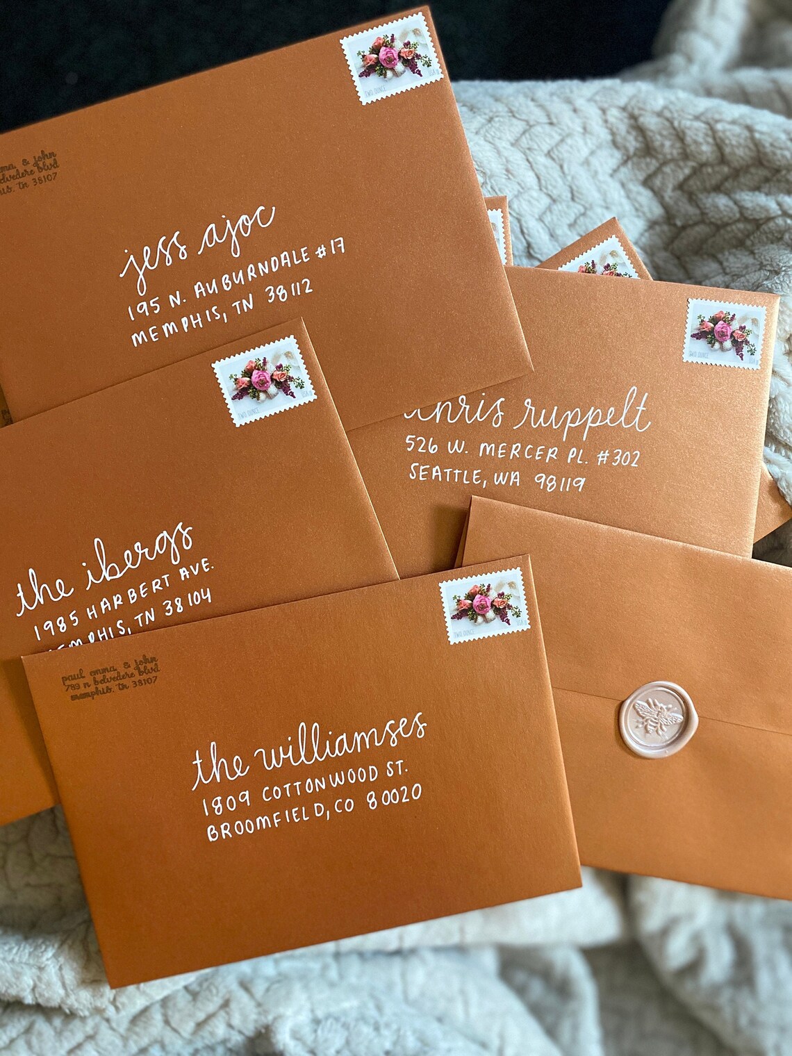 Hand Addressed Envelopes Envelope Addressing Event Etsy