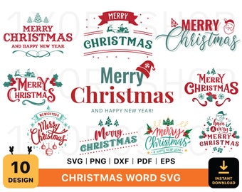 We Wish You A Merry Christmas Svg | Etsy