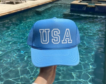 USA Trucker Mütze | USA Varsity Letter Trucker Mütze | 4. Juli Hut