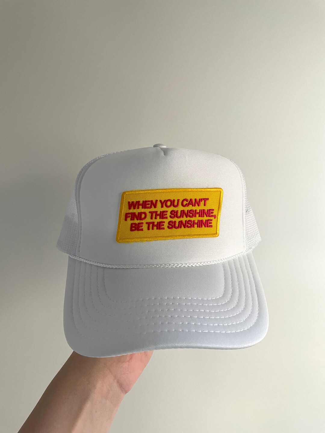 Be the Sunshine Trucker Hat Trendy Trucker Hat Womens Trucker Hat Retro