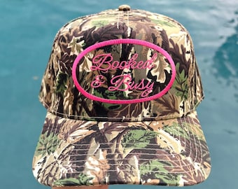 Buck Yeah Camo OTTO Patched Hat With Chain - Etsy display picture 3