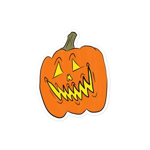 Jack-O-Lantern Grin (autocollant)