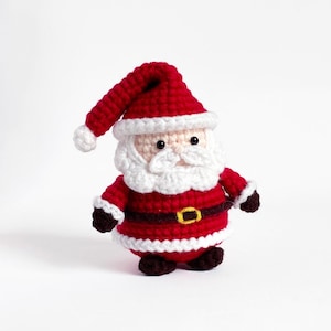 Santa Claus Crochet Pattern: Christmas Amigurumi (PDF)