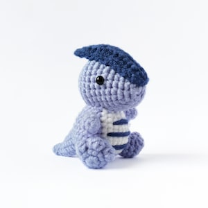 Padrão de crochê Parasaurolophus: Dinossauro Amigurumi (PDF)