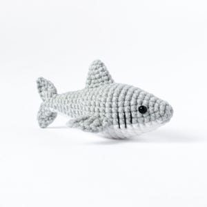 Great White Shark Crochet Pattern (PDF) Shark Family Amigurumi, Crochet Sea Creature, Low-sew, Left-handed & Right-handed Versions Included