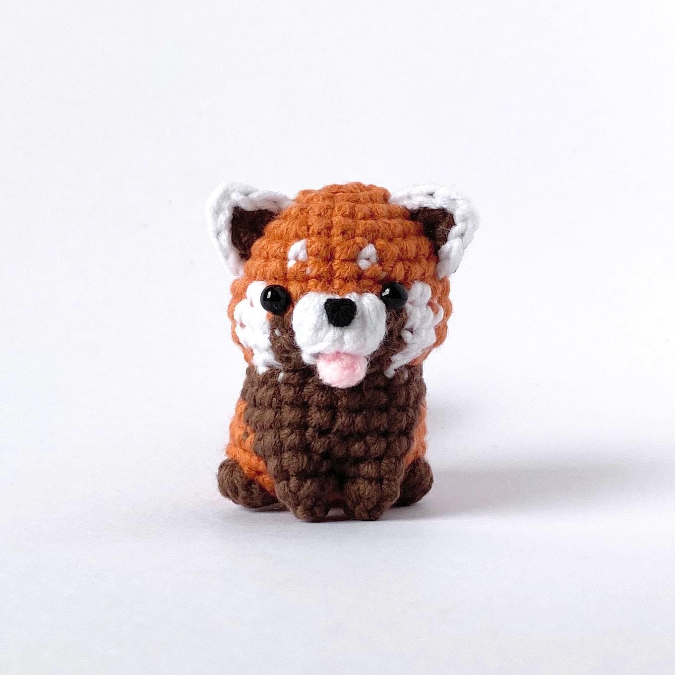 39 Red Panda Crochet Patterns for Adorable Handmade Gifts 20 Baby Red Panda Crochet Pattern Forest friends Amigurumi