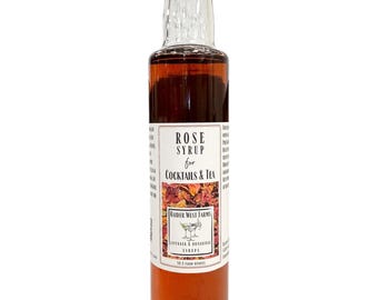 Rose Syrup | Cocktails & Mocktails | Tea Syrup | Lemonade