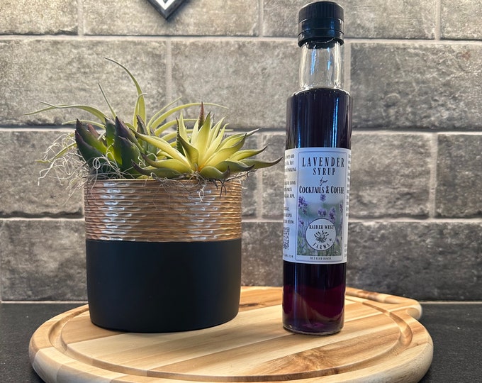 Lavender Syrup - Cocktail Syrup - Mocktail Syrup - Coffee Syrup - Ice Tea Syrup - Coffee Lovers