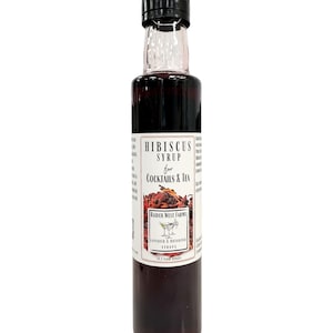 Hibiscus Syrup  | Cocktails & Mocktails | Tea