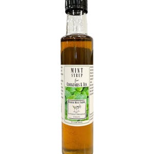 Mint Syrup - Cocktail Syrup - Mocktail Syrup - Ice Tea Syrup - Mint Lovers