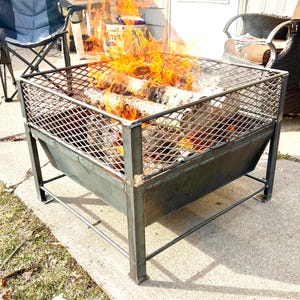 Handmade Ash Collection Fire Pit